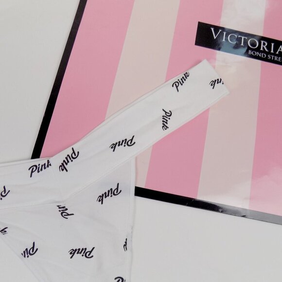nwt victoria's secret pink logo no show seamless thong - Picture 3 of 4